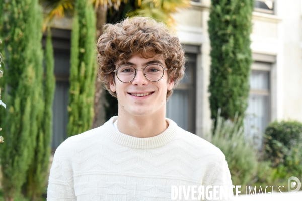 Le réalisateur Emmanuel POULAIN-ARNAUD présente son film  LE TEST , avec les jeunes comédiens Chloé BARKOFF-GAILLARD et Matteo PEREZ, au festival du film de Sarlat 2021.