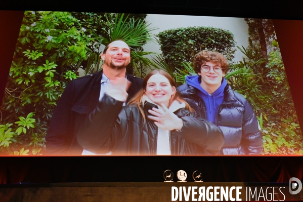 Le réalisateur Emmanuel POULAIN-ARNAUD présente son film  LE TEST , avec les jeunes comédiens Chloé BARKOFF-GAILLARD et Matteo PEREZ, au festival du film de Sarlat 2021.