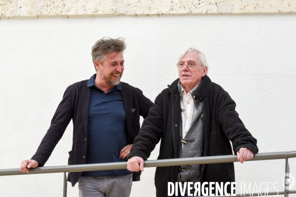 Réalisateurs et comédiens au festival du film de Sarlat 2021.