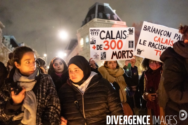 Hommage aux 27 personnes mortes dans la Manche