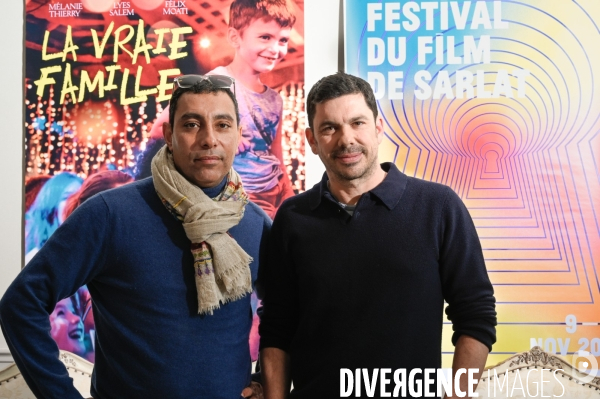 Le réalisateur Fabien GORGEART présente son film  LA VRAIE FAMILLE , avec les comédiens Mélanie THIERRY et Lyes Salem, au festival du film de Sarlat 2021