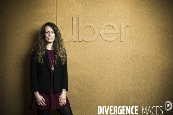 Portrait de laureline serieys, pdg de uber france.