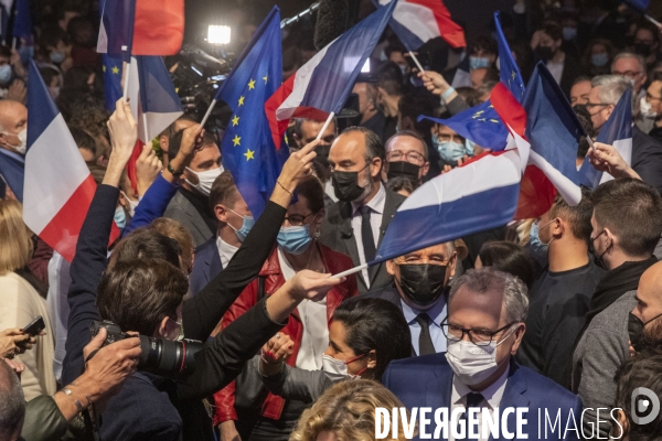 Meeting de soutien à la candidature d Emmanuel MACRON, Ensemble Citoyens.