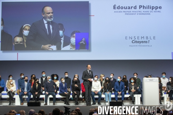 Meeting de soutien à la candidature d Emmanuel MACRON, Ensemble Citoyens.