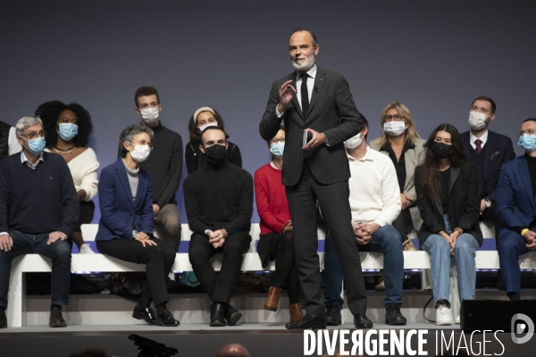 Meeting de soutien à la candidature d Emmanuel MACRON, Ensemble Citoyens.