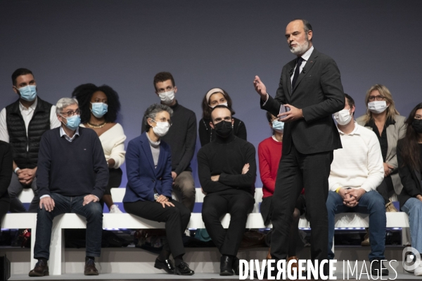 Meeting de soutien à la candidature d Emmanuel MACRON, Ensemble Citoyens.