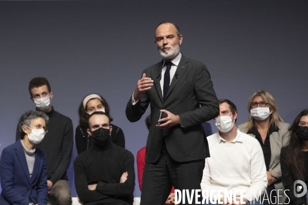 Meeting de soutien à la candidature d Emmanuel MACRON, Ensemble Citoyens.