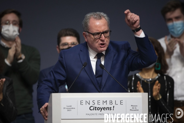 Meeting de soutien à la candidature d Emmanuel MACRON, Ensemble Citoyens.