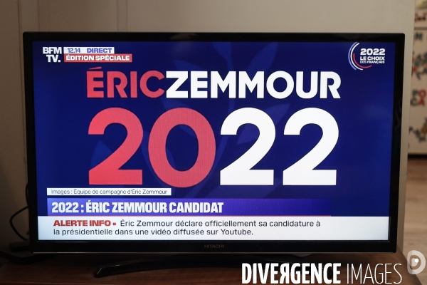 Eric zemmour - la candidature sur youtube