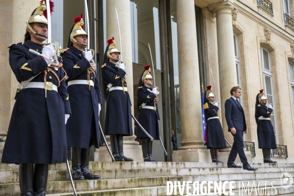 Visite du Président de Lituanie, Gitanas NAUSEDA à l Elysée.