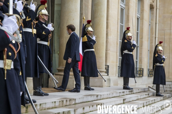 Visite du Président de Lituanie, Gitanas NAUSEDA à l Elysée.