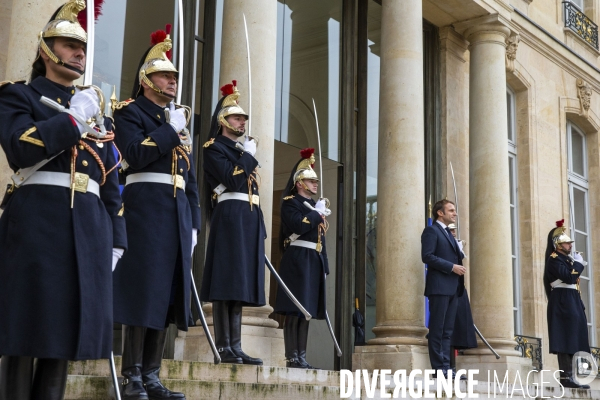 Visite du Président de Lituanie, Gitanas NAUSEDA à l Elysée.