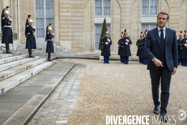 Visite du Président de Lituanie, Gitanas NAUSEDA à l Elysée.