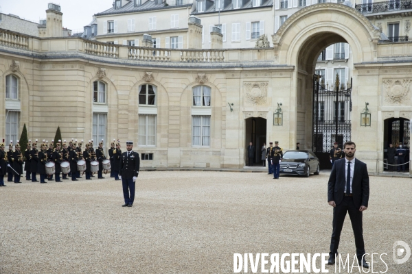 Visite du Président de Lituanie, Gitanas NAUSEDA à l Elysée.