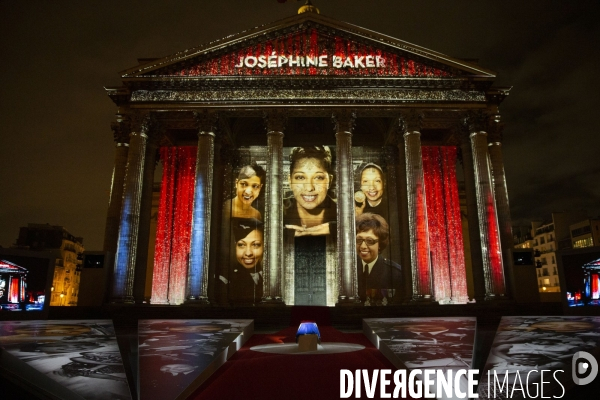 Cérémonie d entrée de Joséphine Baker au Panthéon