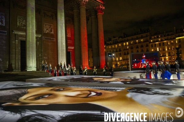 Cérémonie d entrée de Joséphine Baker au Panthéon