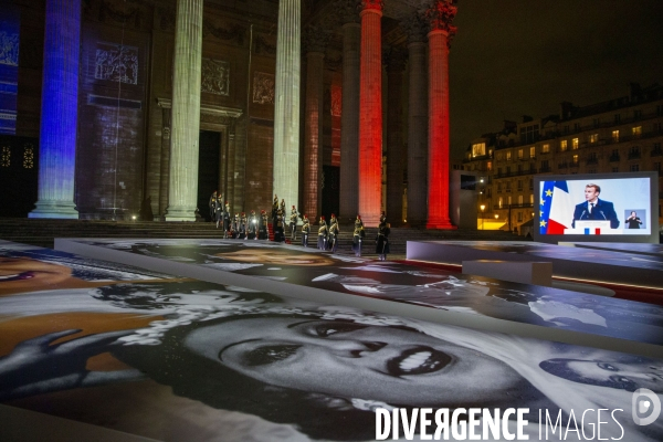 Cérémonie d entrée de Joséphine Baker au Panthéon