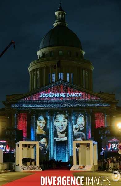 Cérémonie d entrée de Joséphine Baker au Panthéon