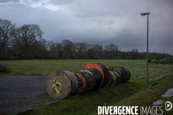 Deploiement de la fibre en zones rurales