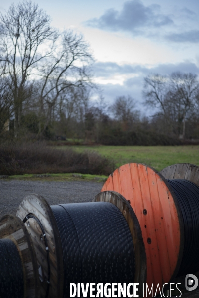 Deploiement de la fibre en zones rurales