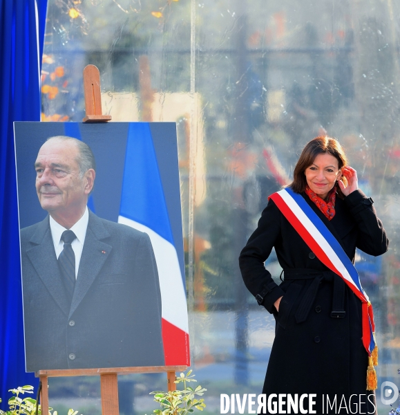 Inauguration du quai Jacques Chirac