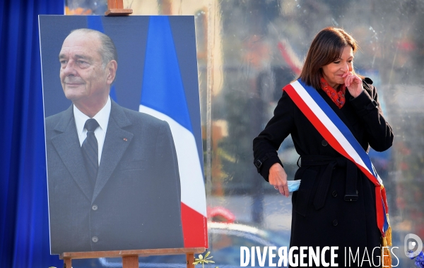 Inauguration du quai Jacques Chirac
