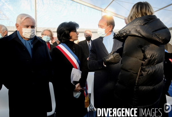 Inauguration du quai Jacques Chirac