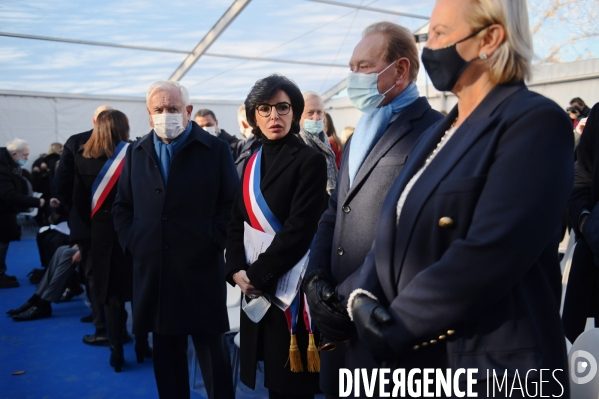 Inauguration du quai Jacques Chirac