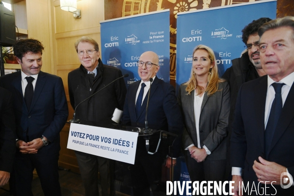 Annonce des résultats du 1er tour du Congrès des republicains