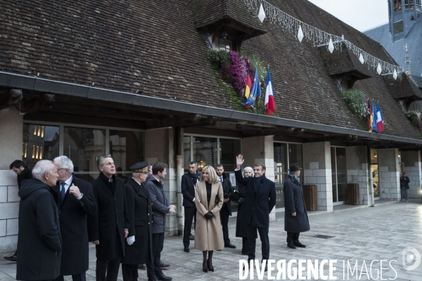 Macron-Merkel à Beaune, visite d adieu de la chancelière