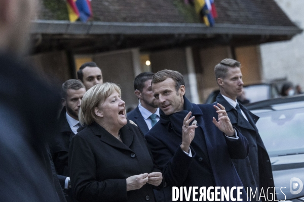 Macron-Merkel à Beaune, visite d adieu de la chancelière