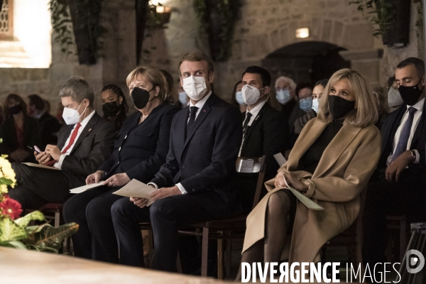 Macron-Merkel à Beaune, visite d adieu de la chancelière