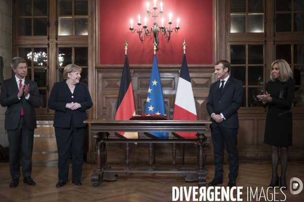 Macron-Merkel à Beaune, visite d adieu de la chancelière