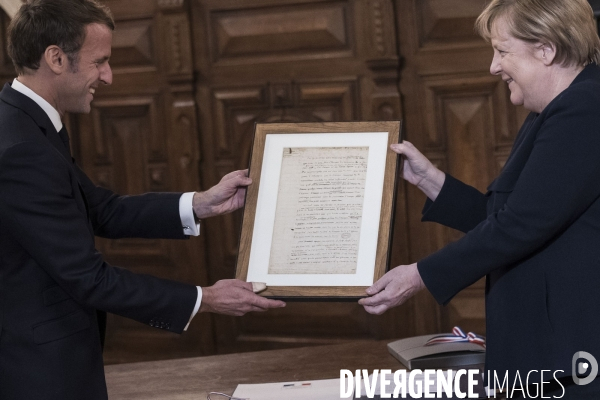 Macron-Merkel à Beaune, visite d adieu de la chancelière