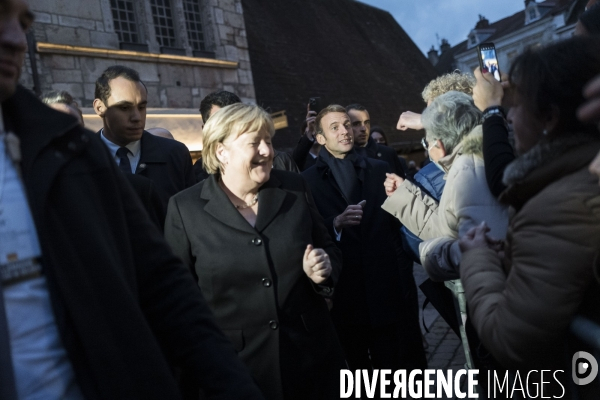 Macron-Merkel à Beaune, visite d adieu de la chancelière