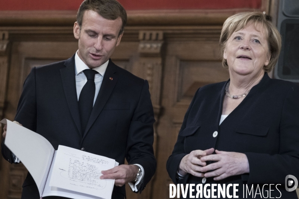 Macron-Merkel à Beaune, visite d adieu de la chancelière