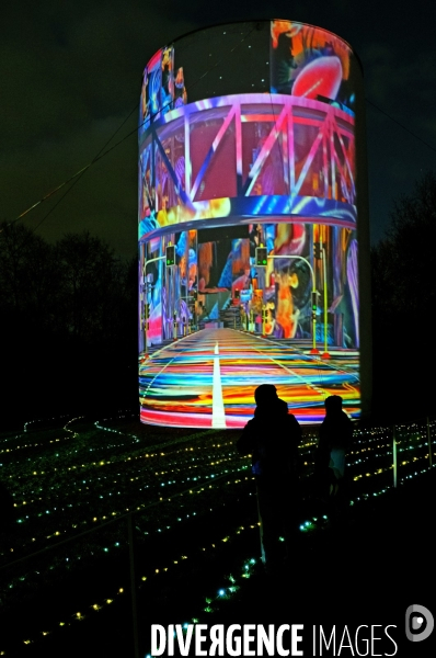 Parcours lumiéres à la Villette