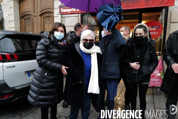 Inauguration de la Place des Combattantes et Combattants du sida