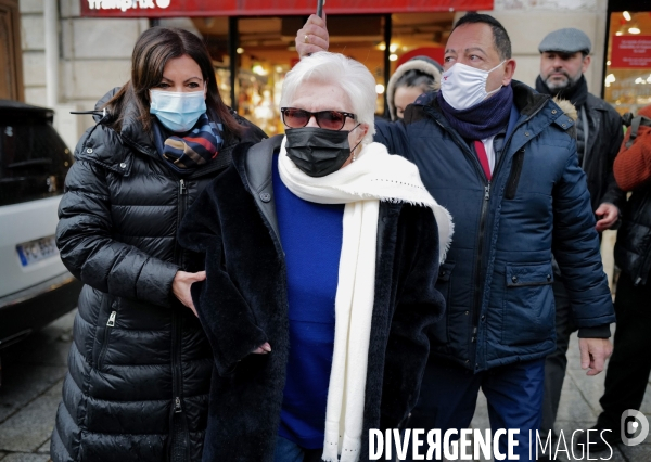 Inauguration de la Place des Combattantes et Combattants du sida