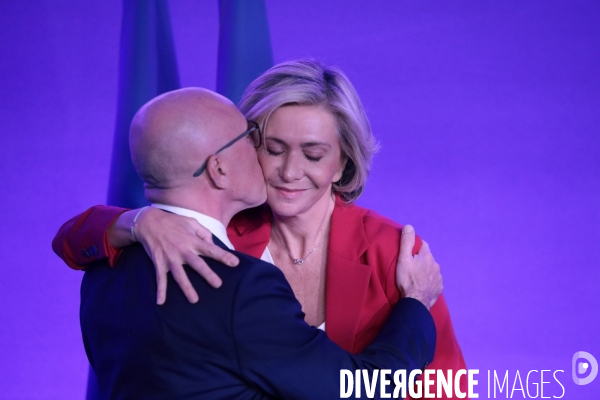 Valerie Pecresse candidate des Republicains à la Presidentielle de 2022