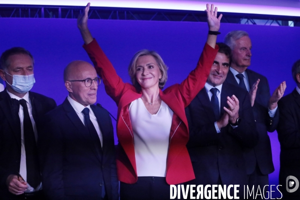 Valerie Pecresse candidate des Republicains à la Presidentielle de 2022