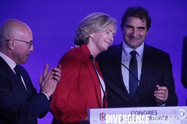 Valerie Pecresse candidate des Republicains à la Presidentielle de 2022