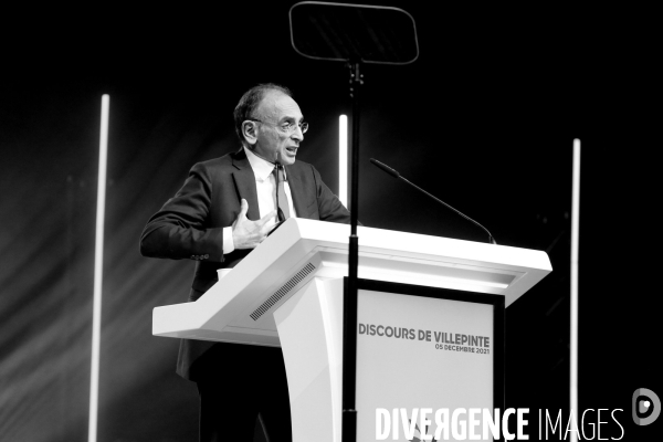 Meeting de eric zemmour a villepinte