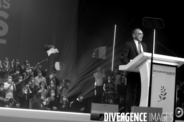 Meeting de eric zemmour a villepinte