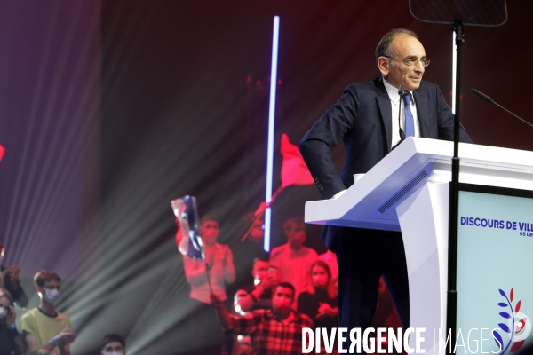 Meeting de eric zemmour a villepinte