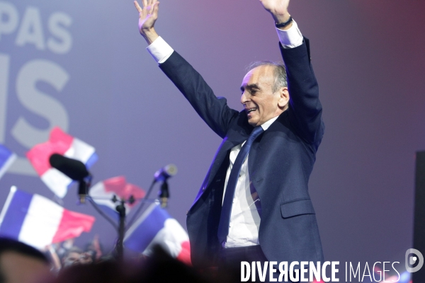 Meeting de eric zemmour a villepinte