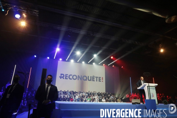 Meeting de eric zemmour a villepinte