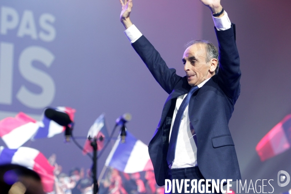 Meeting de eric zemmour a villepinte