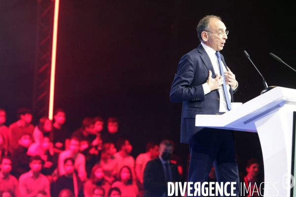 Meeting de eric zemmour a villepinte