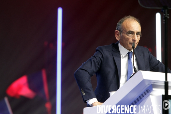 Meeting de eric zemmour a villepinte